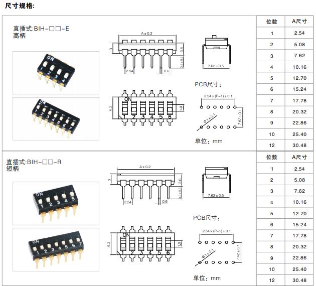 黑色撥碼開(kāi)關(guān)