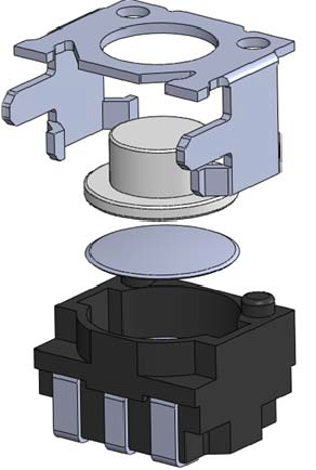 輕觸開關怎么拆