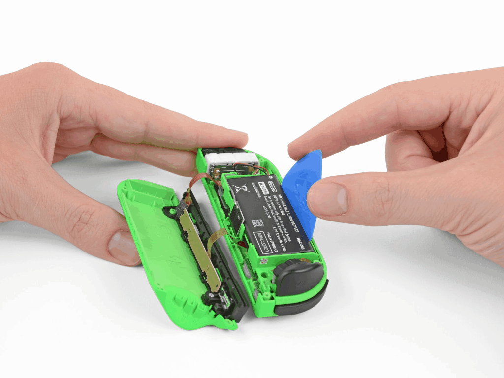 卡片分離手柄電池操作圖