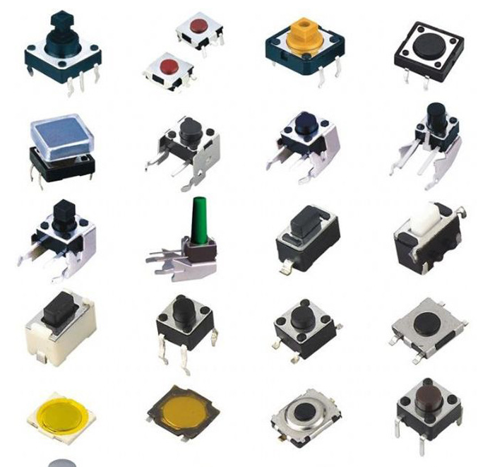多種規(guī)格輕觸開關(guān)
