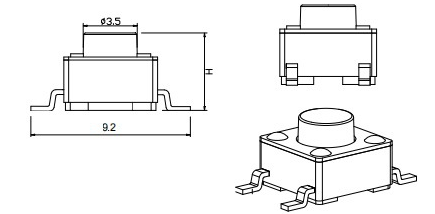 輕觸開關(guān)結(jié)構(gòu)